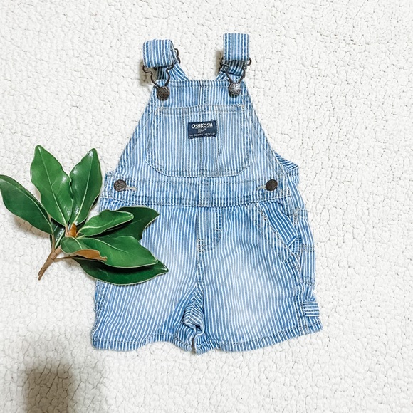 OshKosh B'gosh Other - OshKosh Blue/White Stripe Overalls